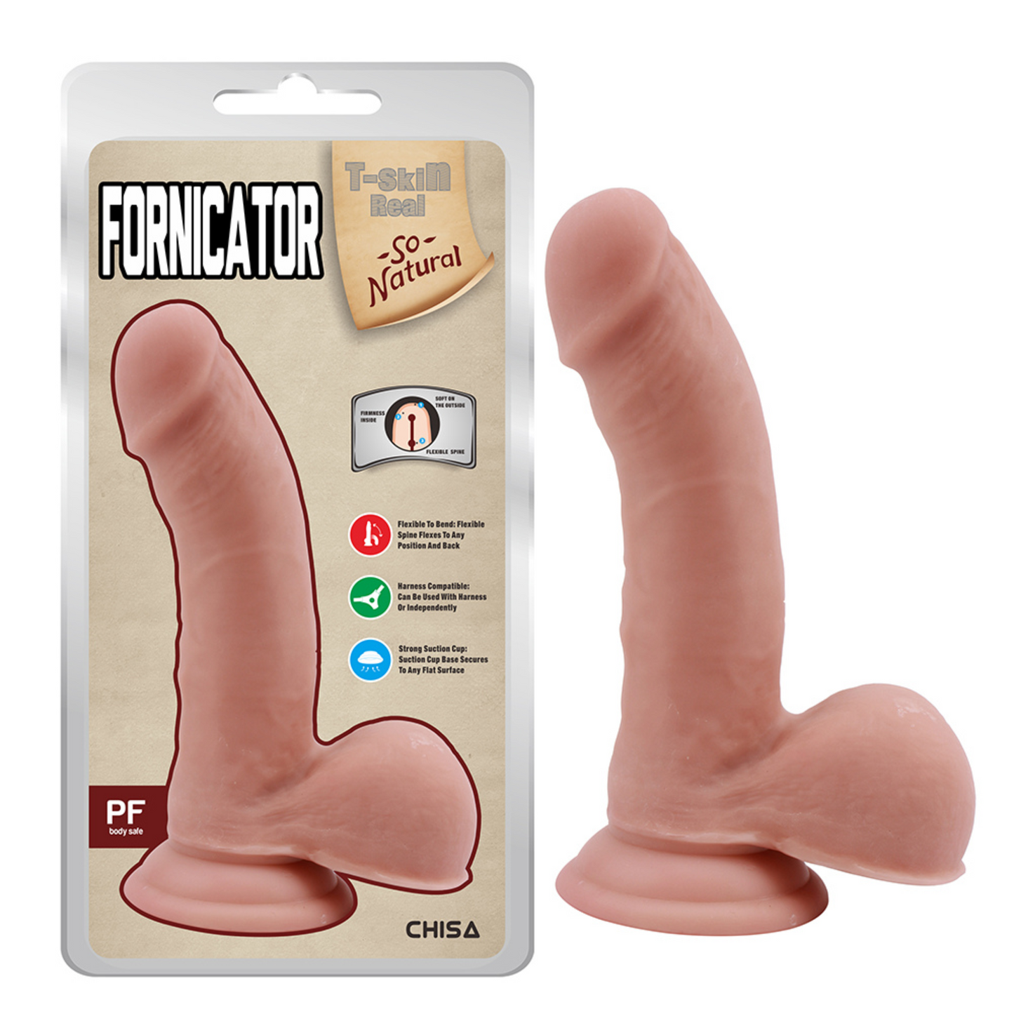 T-SKIN REAL – SO NATURAL - DILDOS.