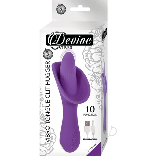 VIBRO TONGUE CLIT HUGGER  -  DEVINE VIBES
