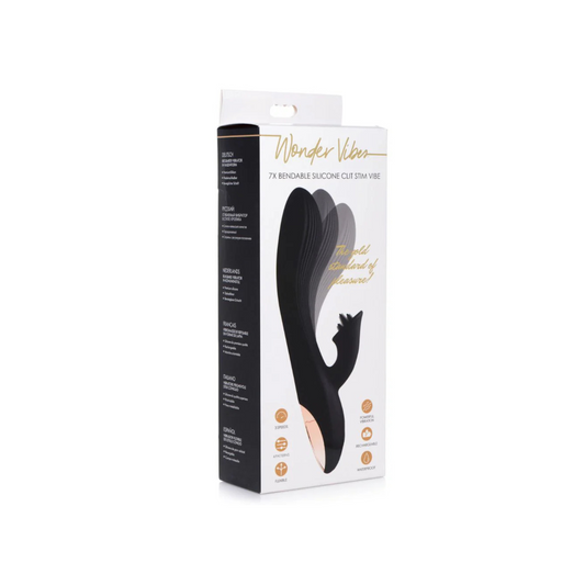WV 7X Bendable Silicone Clit Stim Vibe