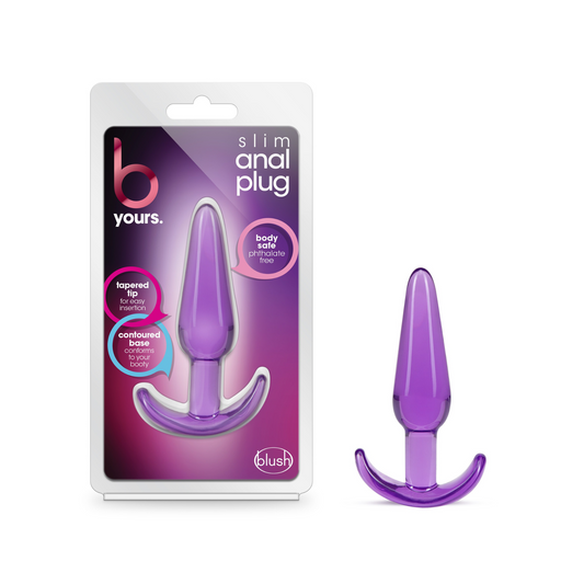 Slim anal plug