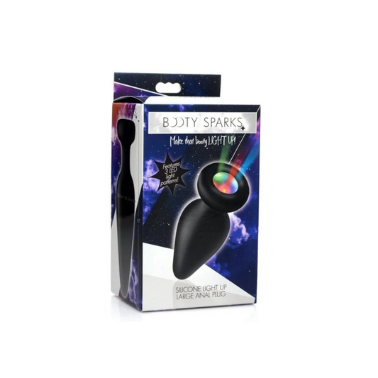 Plug Anal Medium Booty Sparks Con Luz Led