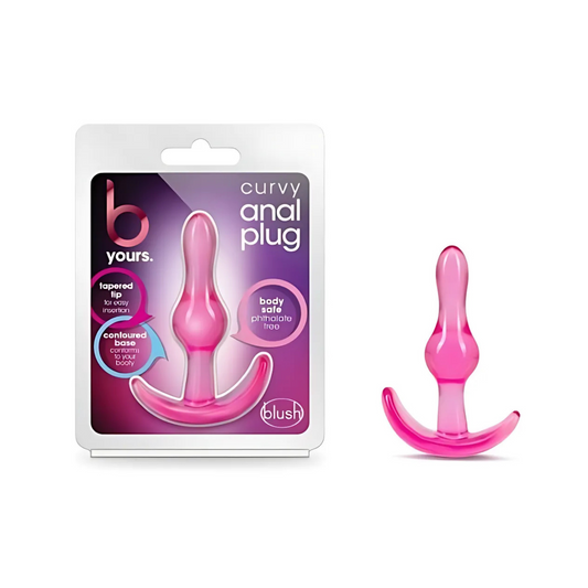 Curvy anal plug